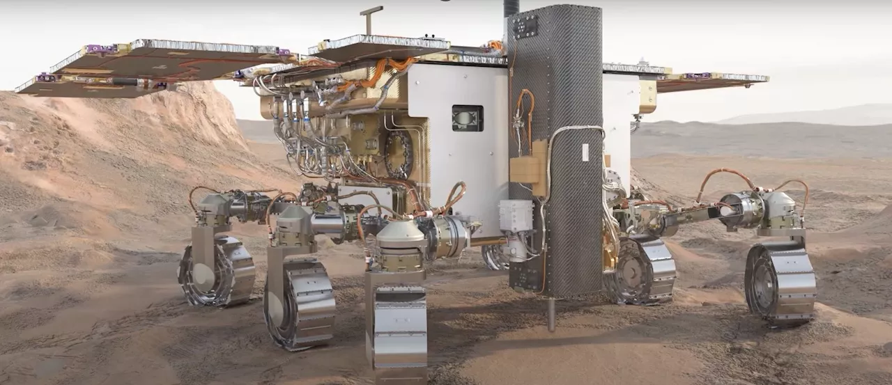 How the ESA's Rosalind Franklin Rover Will Drill for Samples on Mars