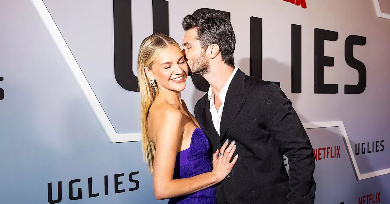 Chase Stokes Kisses Girlfriend Kelsea Ballerini at Uglies Premiere