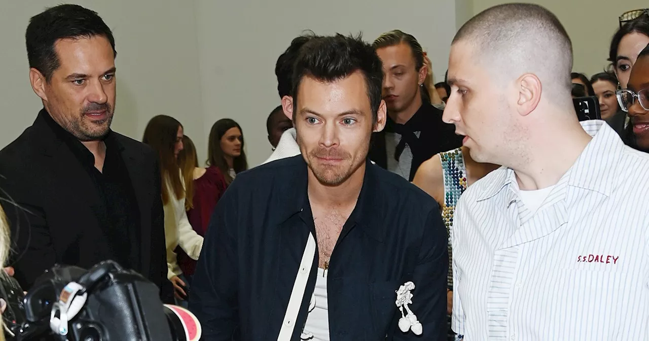 Harry Styles Stays Classy for His 1st London Fashion Week in a Decade