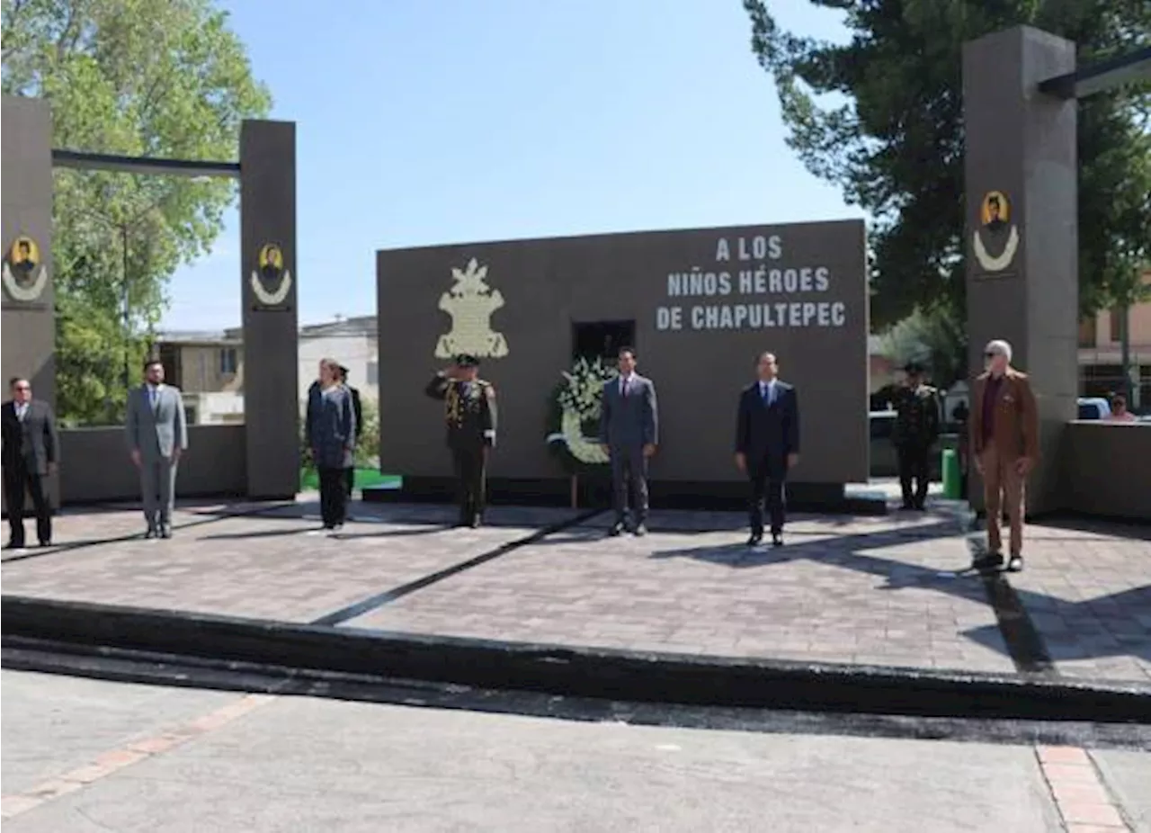 Conmemoran el 177 Aniversario de la Gesta Heroica de los Niños Héroes en Saltillo