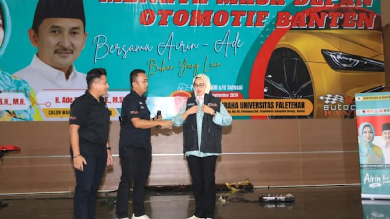 Didukung Komunitas Otomotif, Airin Ajak Sinergi Promosikan Wisata Banten