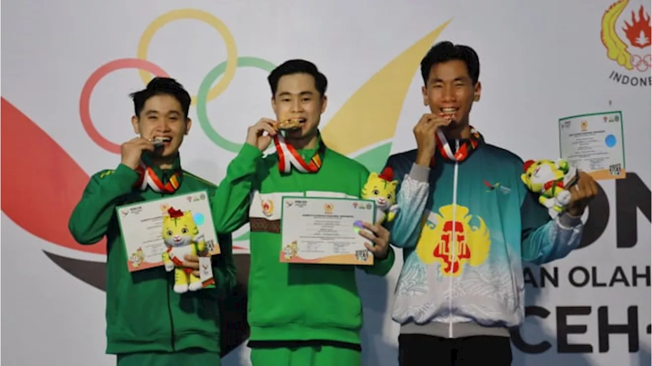 Harris Horatius, Atlet Wushu Sumut Sukses Raih Medali Emas di PON 2024