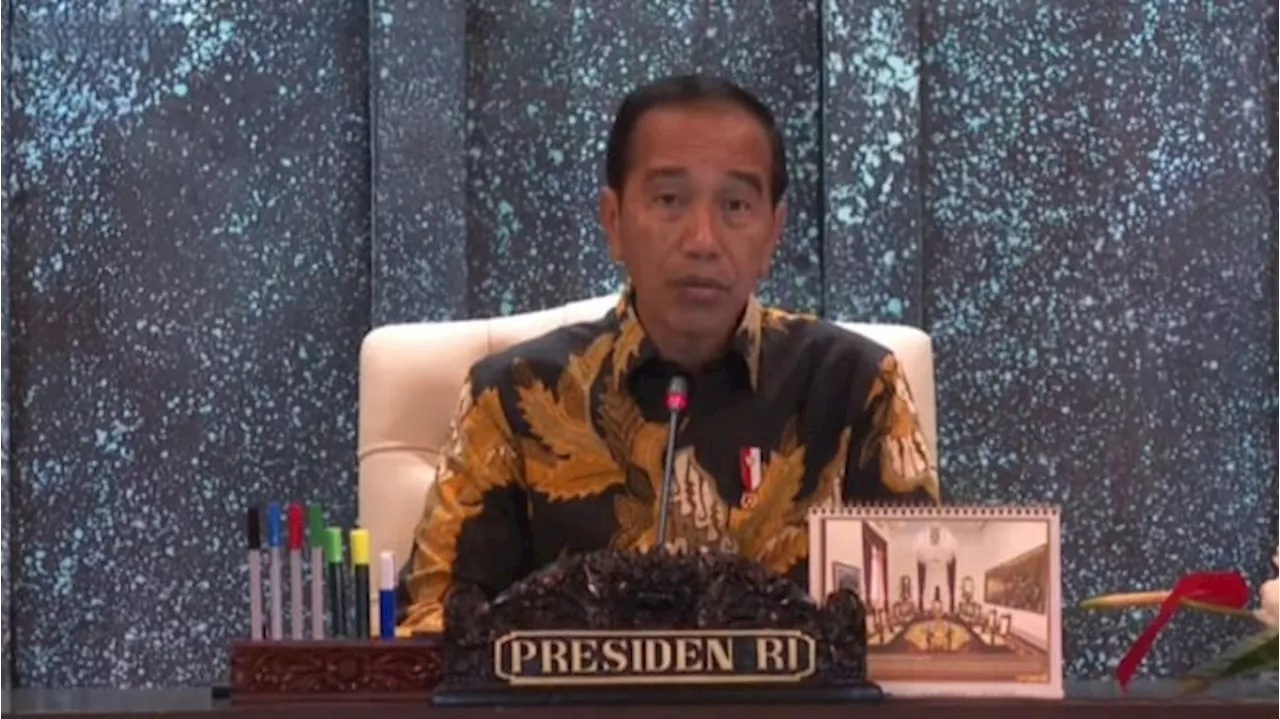 Jokowi di Sidang Kabinet IKN: Jangan Ada Gejolak Sampai Pemerintahan Baru Terbentuk