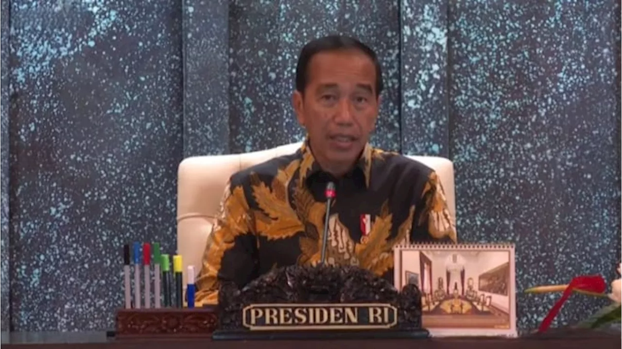 Sidang Kabinet Paripurna di IKN, Jokowi Minta Maaf ke Semua Menteri