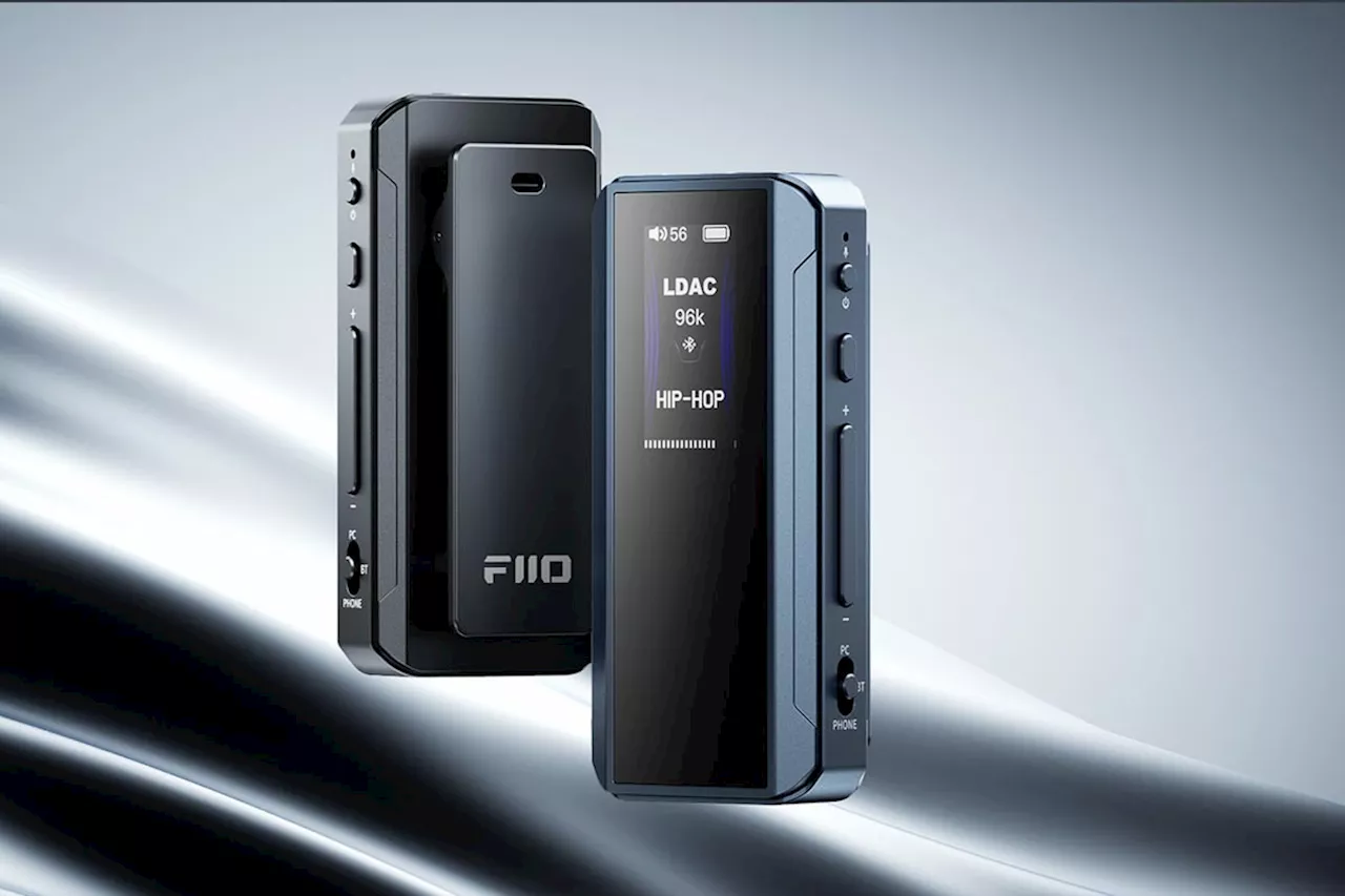 FIIO、約1万2000円で4.4mm出力対応のスティック型USB DAC「BTR13」