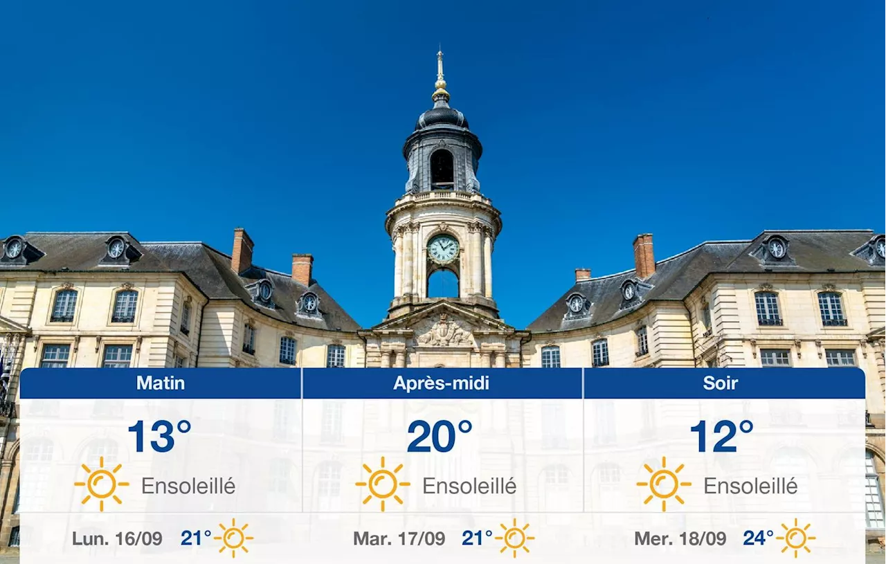 Météo Rennes: prévisions du dimanche 15 septembre 2024