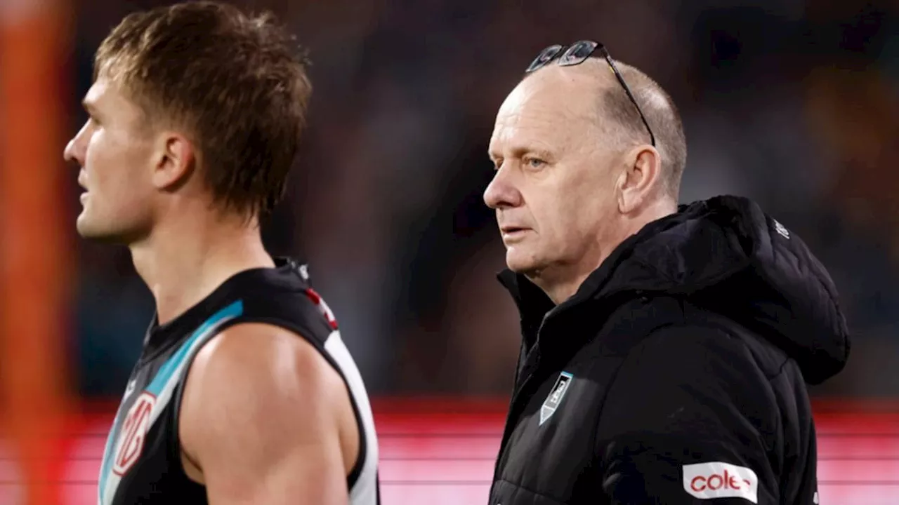 Port Adelaide Says Little More To Add About Hinkley's Tirade