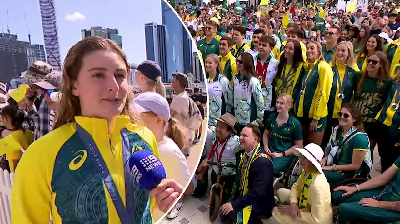 Queensland Olympic and Paralympic champions gather for first welcome home