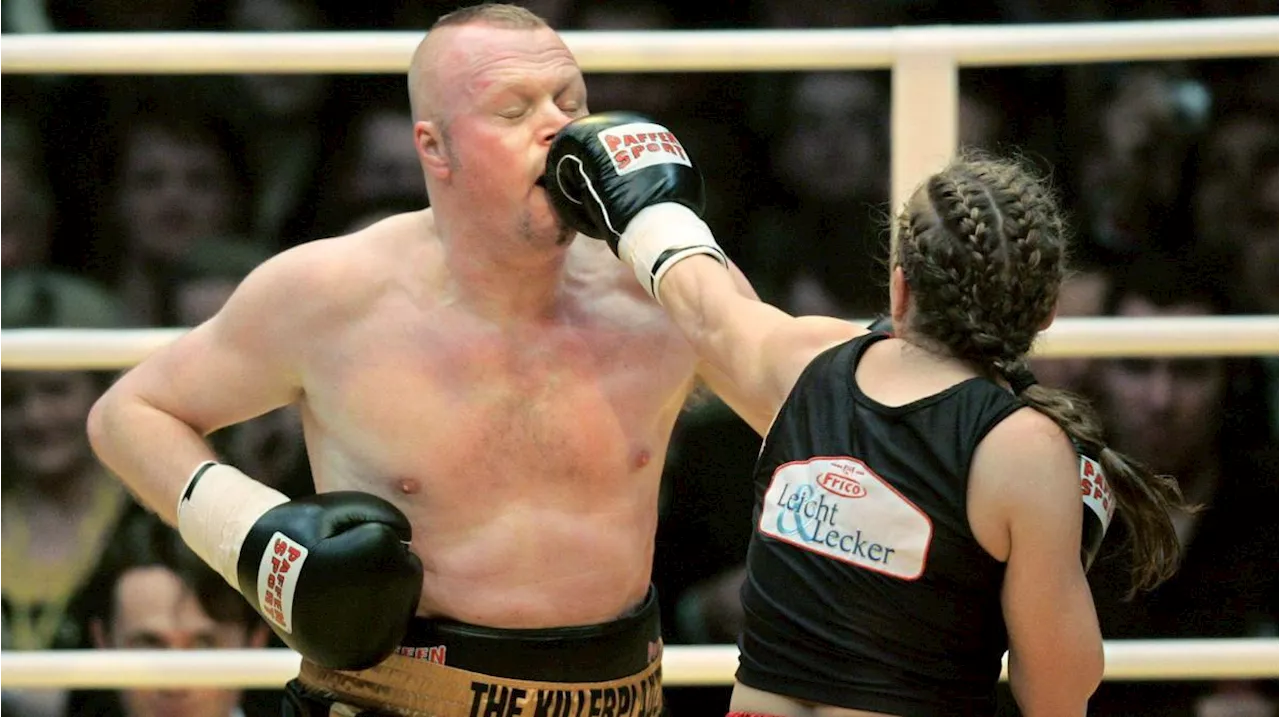 Stefan Raab kehrt im Boxkampf gegen Regina Halmich zurück