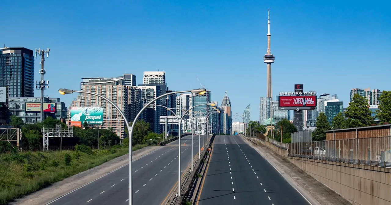 Gardiner Expressway in Toronto to shut down for entire weekend