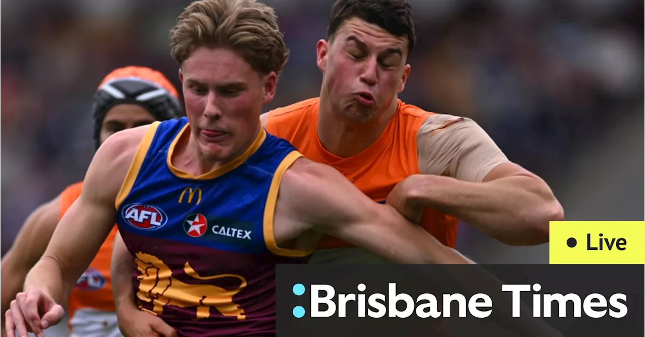 AFL finals 2024 LIVE updates: GWS Giants, Brisbane Lions face off in knockout semi-final