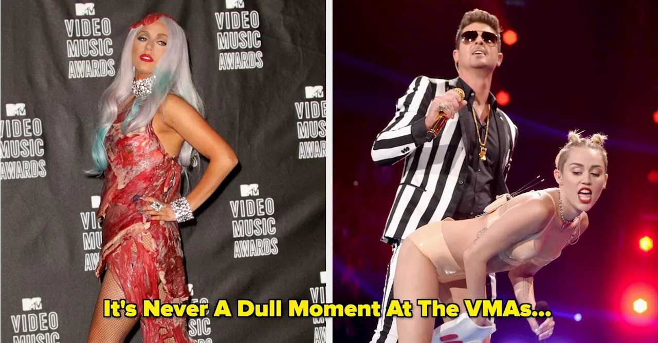 MTV VMAs: A History of Wild Moments and Controversies