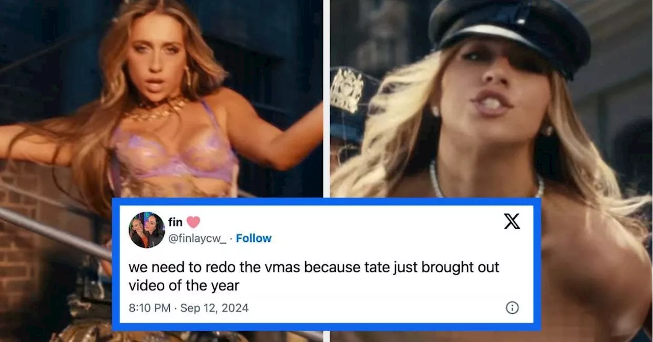 Tate McRae's New Music Video Is Sending The Internet Wild