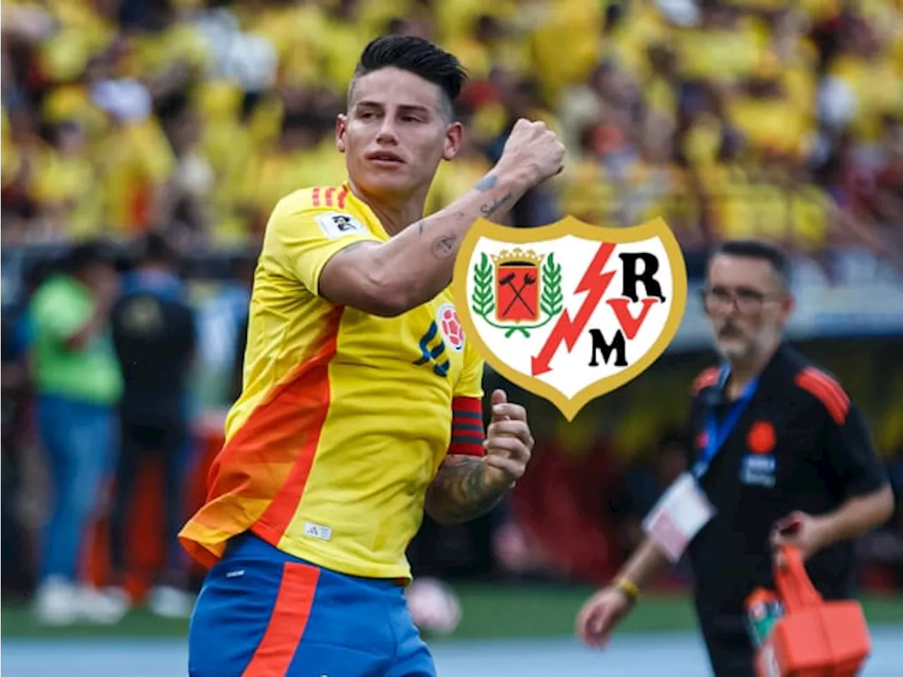 James Rodríguez llena de ilusión a los aficionados del Rayo Vallecano