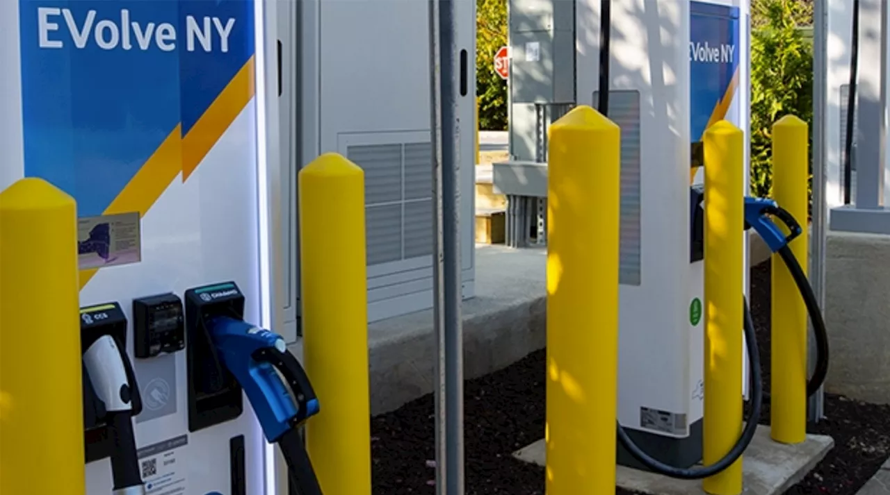 $21 Million Now Available to Install EV Fast Chargers In New York