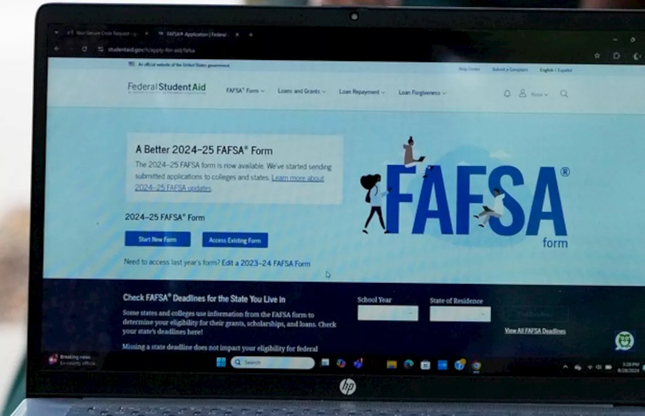 Full FAFSA launch by Dec. 1: What students and families need to know