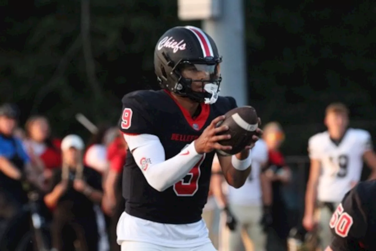 Tavien St. Clair, OSU 5-star QB recruit, almost perfect in blowout of conference rival