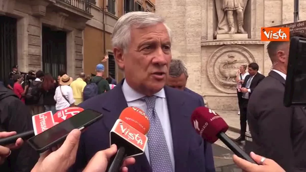 Tassa sugli extraprofitti, Tajani: «Irreale, Giorgetti non ne ha mai parlato»