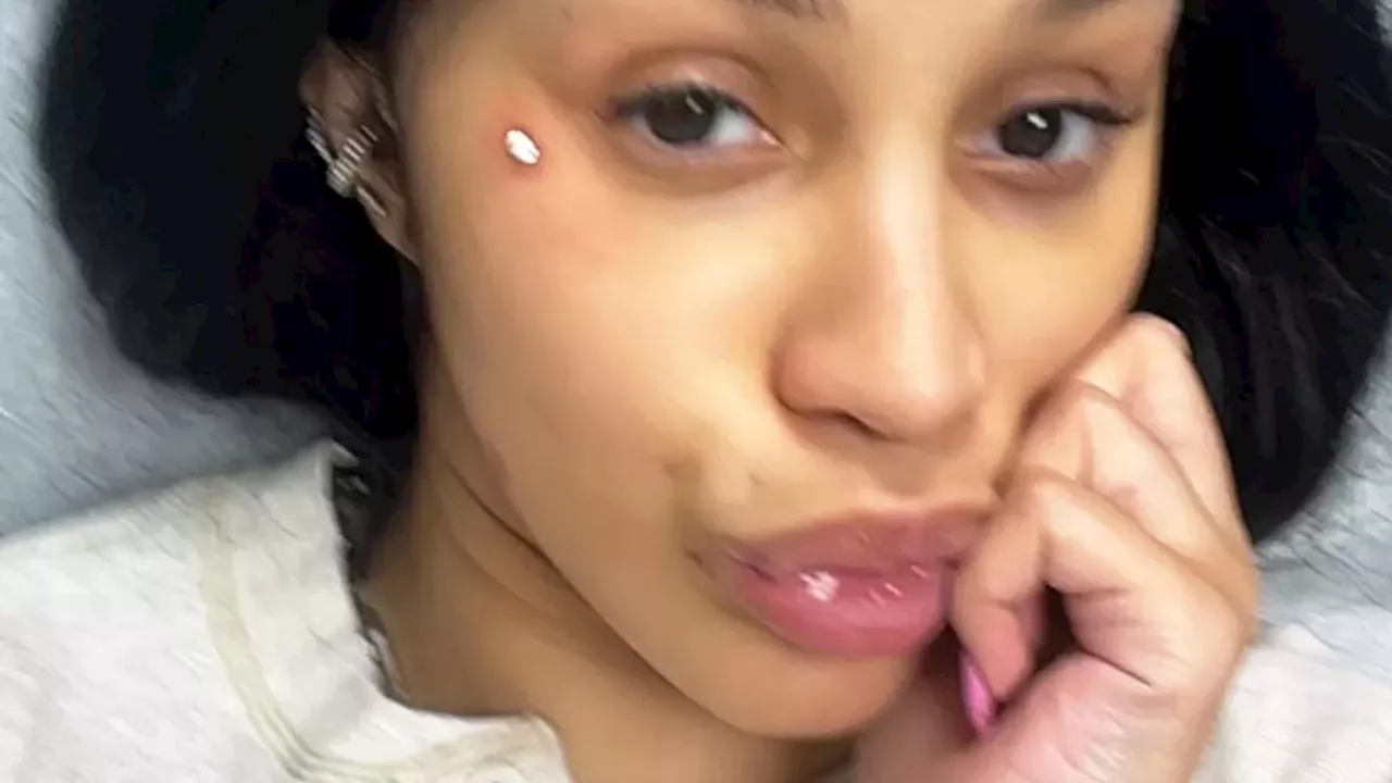 Cardi B shares health update after giving birth to third child with estranged husband Offset