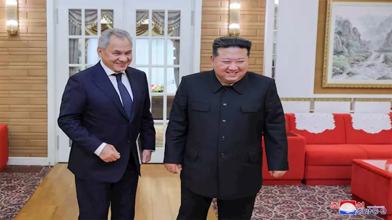 North Korea's Kim meets Russia's Shoigu, vows more cooperation, KCNA says