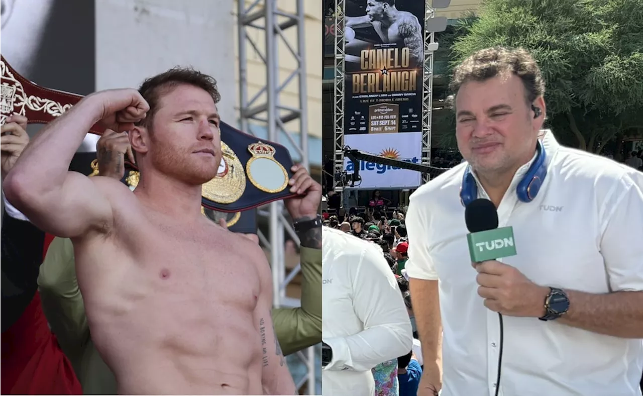 David Faitelson sigue vetado para la pelea del Canelo Álvarez: 'Violan la libertad de expresión'