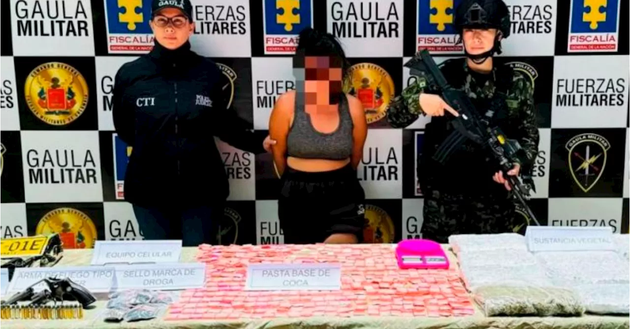 Capturada mujer que controlaba laboratorio de cocaína en el Suroeste antioqueño