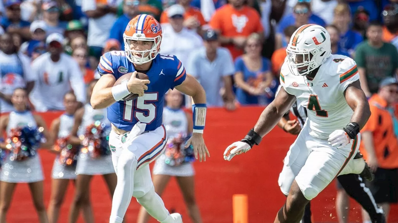 Graham Mertz to start for Florida with plan to use DJ Lagway