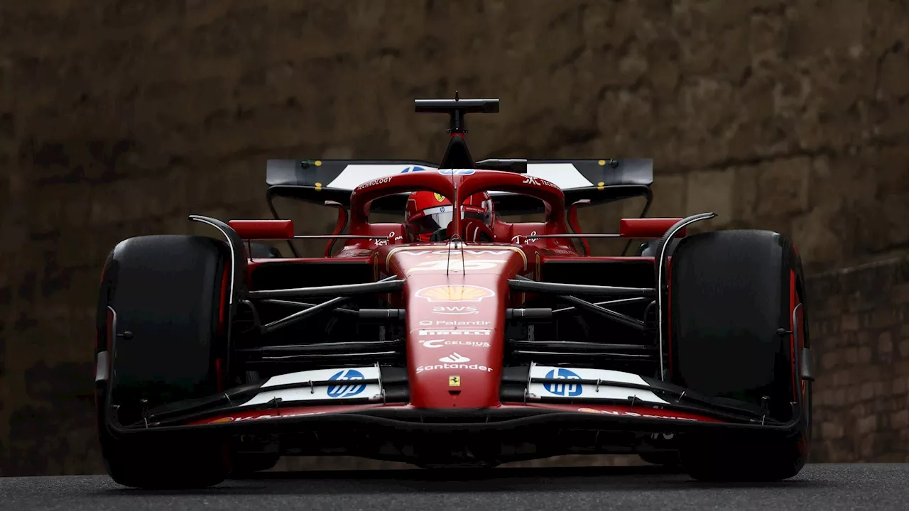 Leclerc réalise sa quatrième pole position consécutive à Bakou