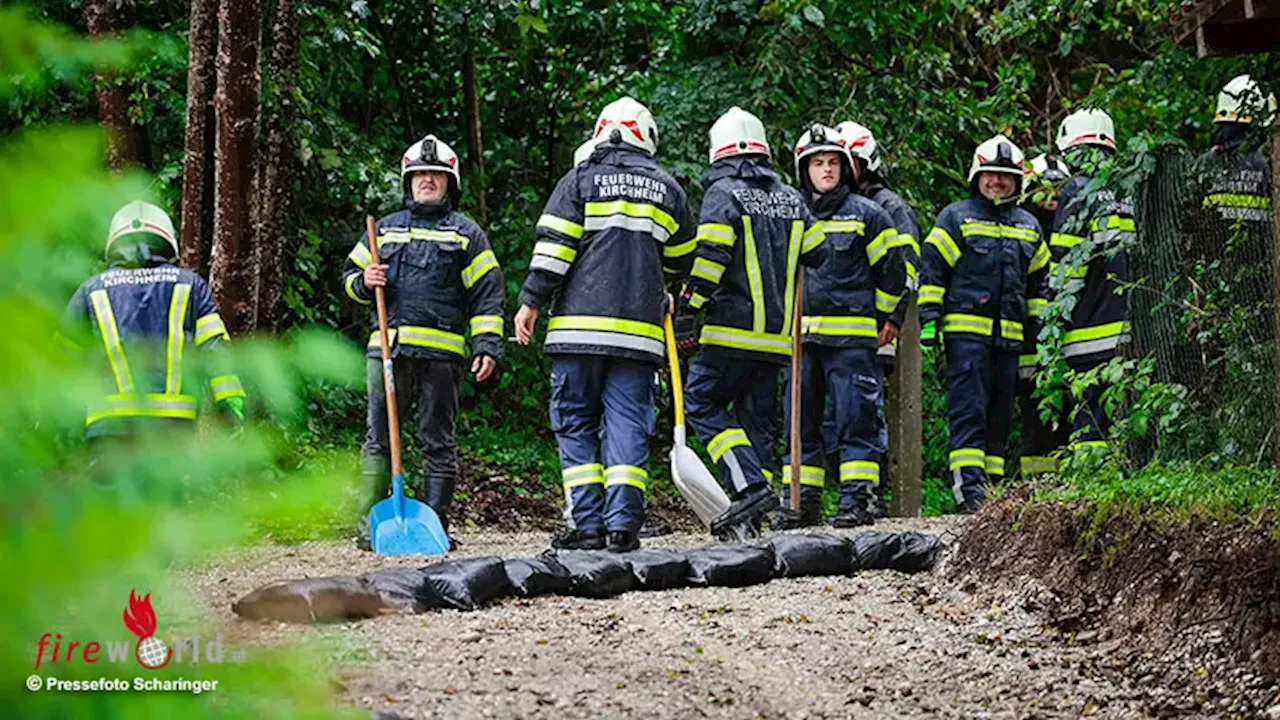 Dauerregen führt zu Hochwassergefahr in Oberösterreich