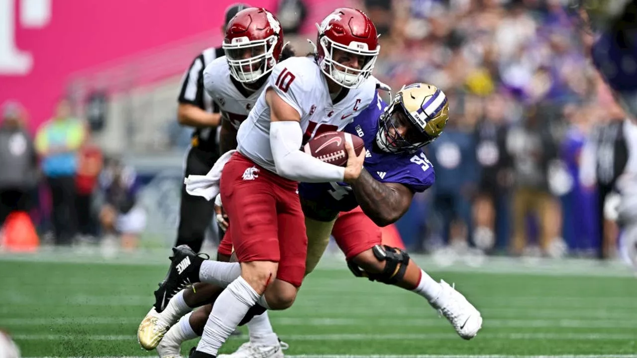 Washington State reclaims Apple Cup with late stand to top Washington 24-19