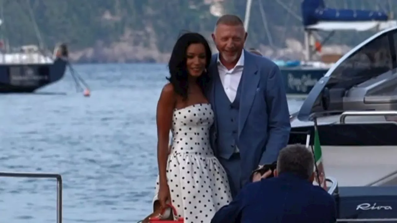 Boris Becker + Lilian: Im 'La Dolce Vita'-Look läuten sie ihre Hochzeit ein