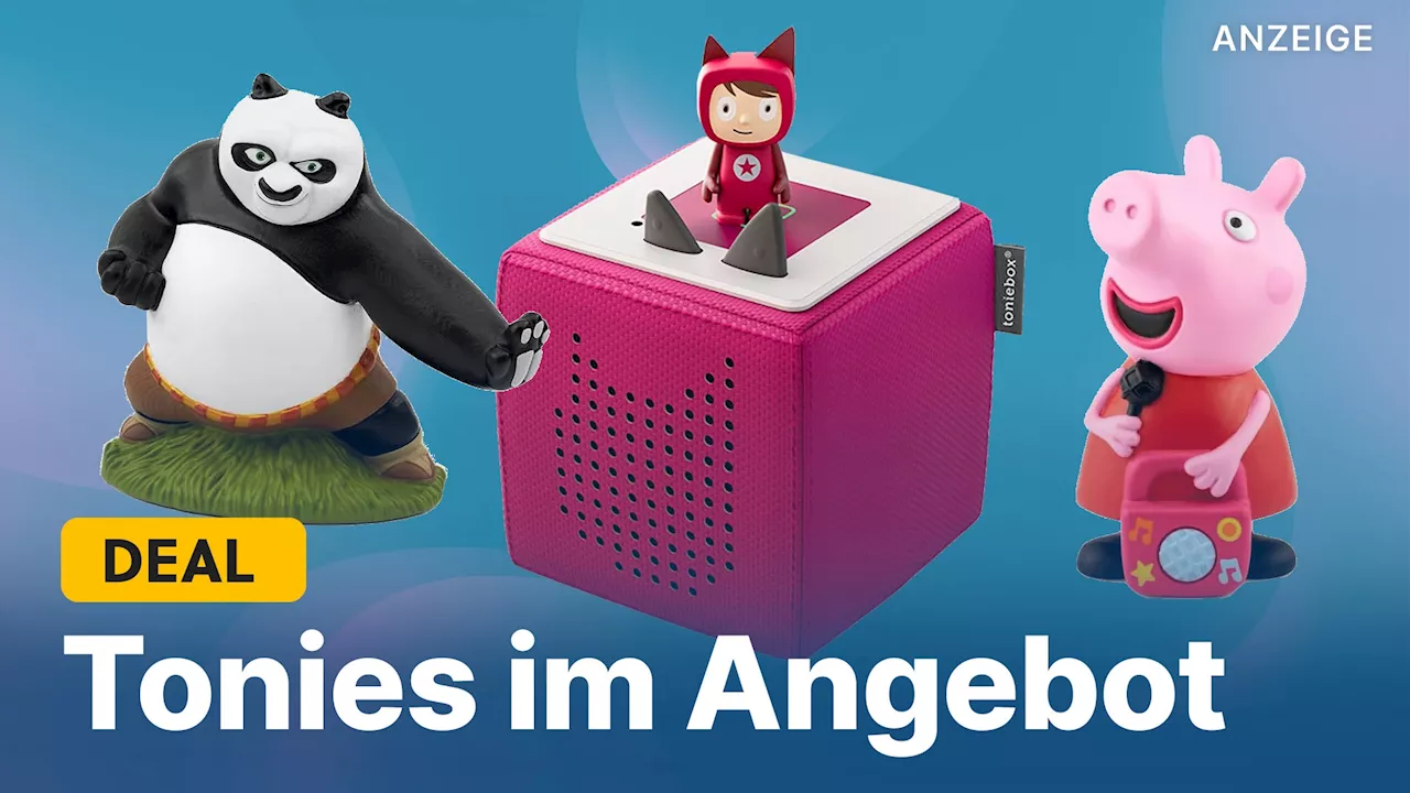 Toniebox & Tonie-Figuren im Angebot: Nur bis Montag hunderte Deals abstauben!