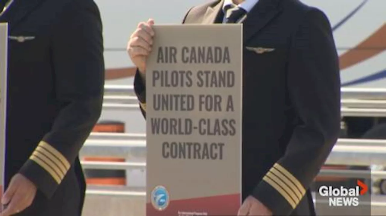 ‘Alot of anxiety:’ Air Canada customers bracing for potential pilot strike