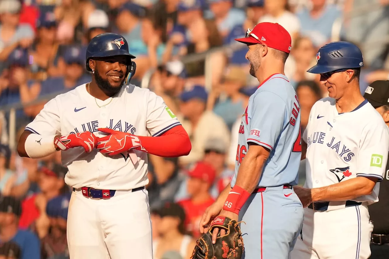 Blue Jays defeat Cardinals 7-2 as Guerrero registers 500th career RBI