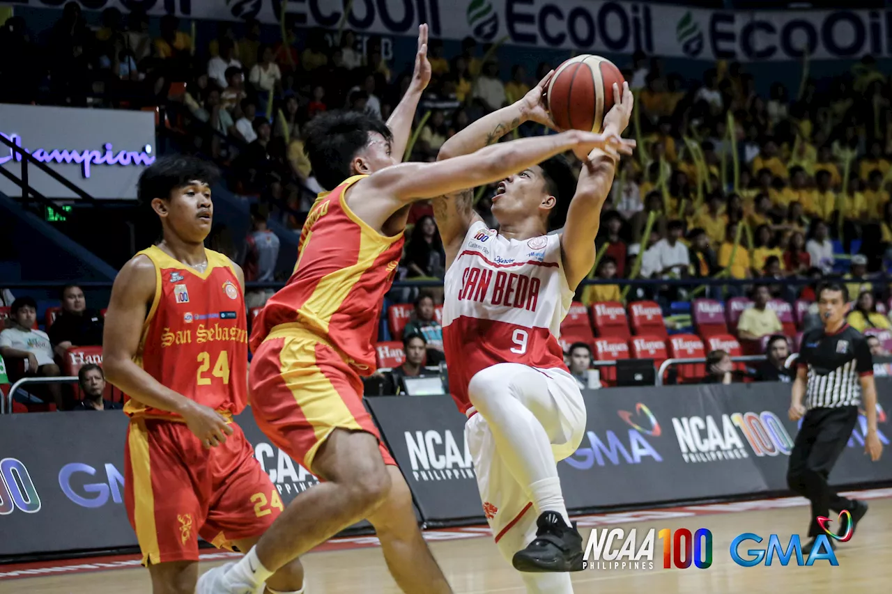 Intense game vs San Sebastian an 'NCAA welcoming moment' for San Beda newbies, says Escueta