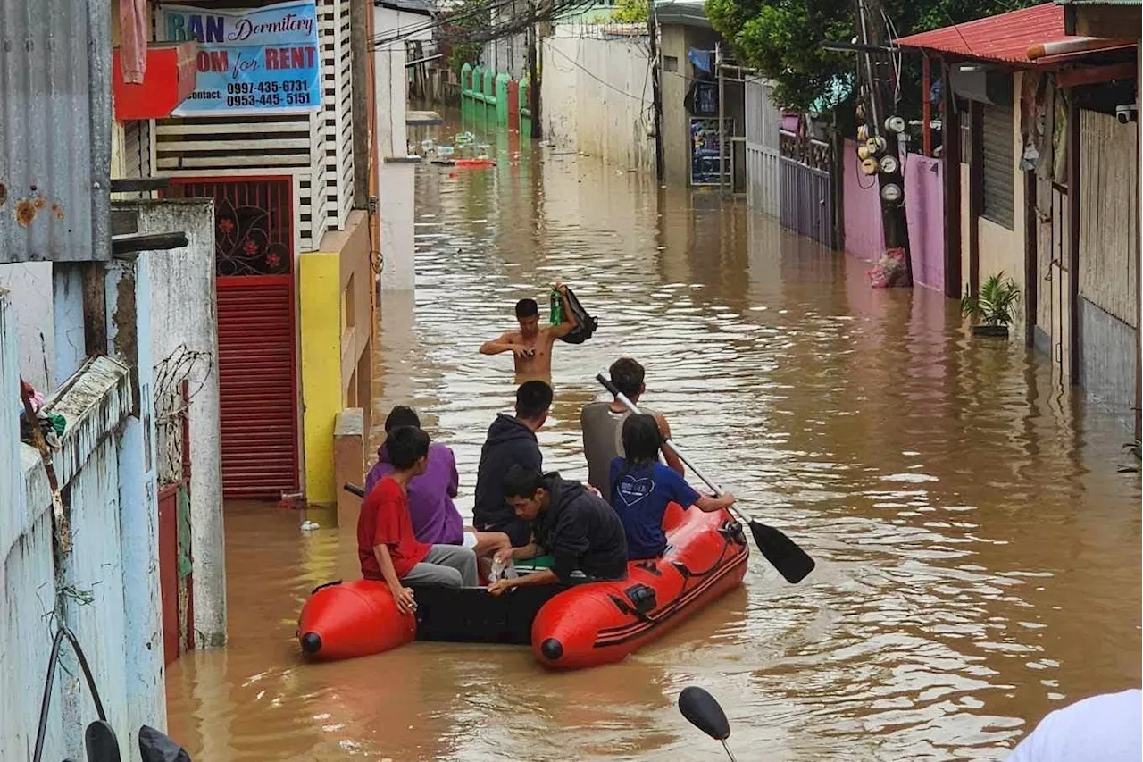 Nearly 1,000 families evacuated due to flooding in Zamboanga City