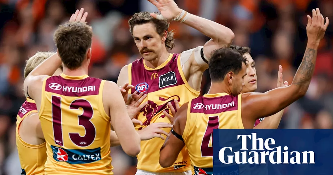 Brisbane Lions soar into AFL preliminary final with stunning win over GWS Giants