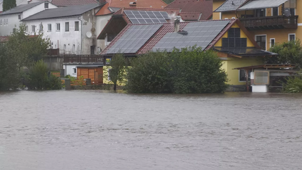 Hochwasser in Österreich erreicht neuen Höhepunkt