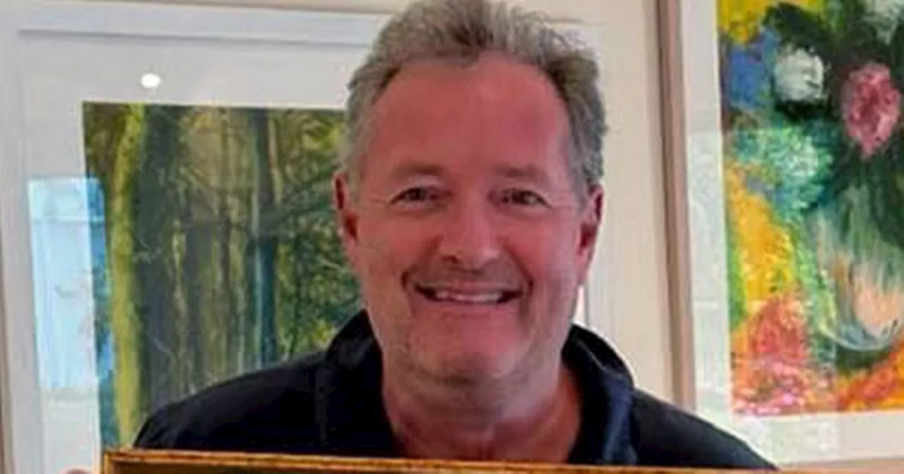 Piers Morgan floors fans as he shows off his mum's incredible painting skills