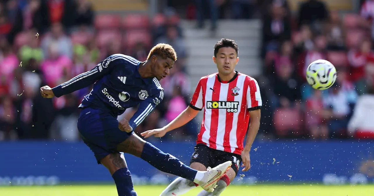 Marcus Rashford ends goal drought in Man United’s 3-0 win over Southampton