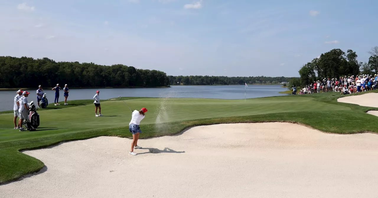 Europe forced to dig deep as USA retain Solheim Cup control