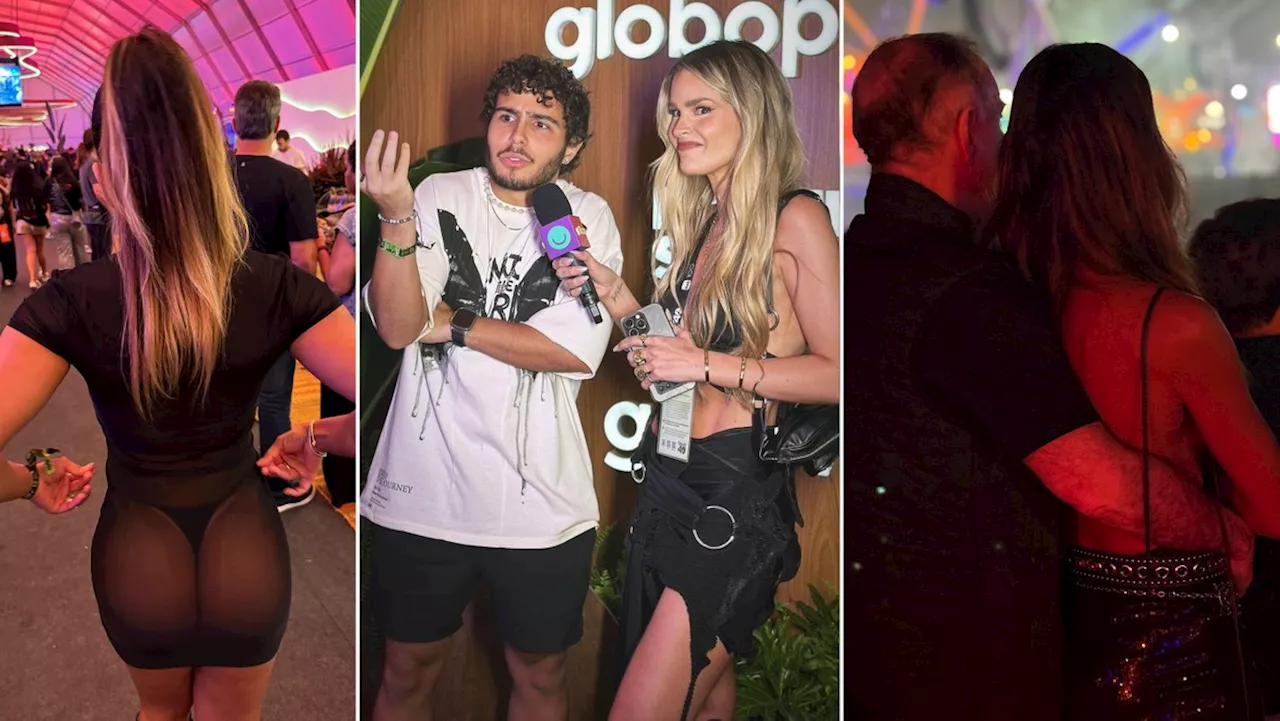 Filhos de famosos com seguranças, gafe de Yasmin Brunet e bumbum de fora: os bafões da primeira noite do Rock in Rio