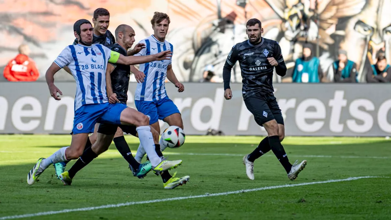 3. Liga: Roßbach rettet Hansa gegen Waldhof spät ein Remis