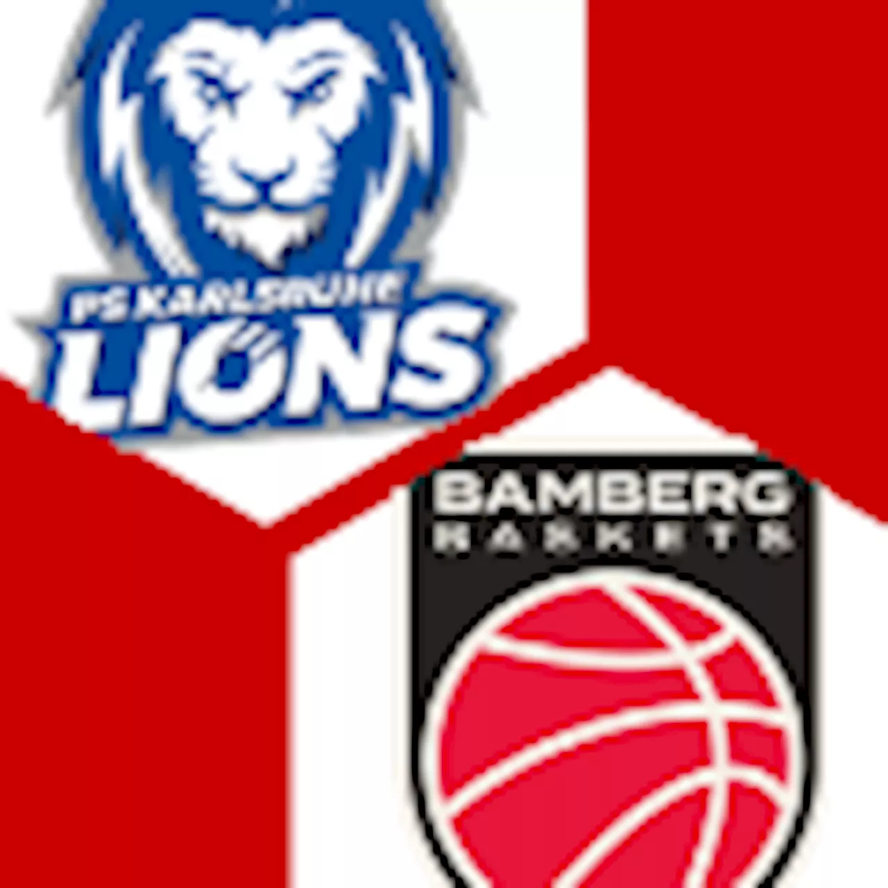  PS Karlsruhe Lions - Bamberg Baskets 57:78 | 1. Pokalrunde