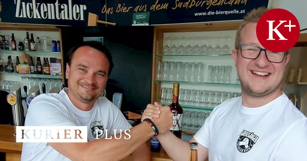 Weltpremiere: Erstes Uhudler-Bier war schnell ausverkauft