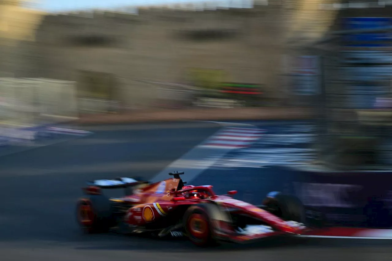 F1: Charles Leclerc s'offre une quatrième pole de rang en Azerbaïdjan