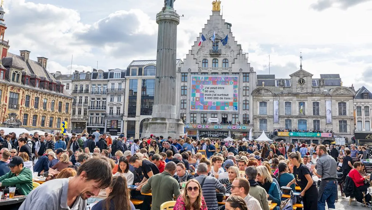 La Braderie de Lille attire près de 2,5 millions de visiteurs