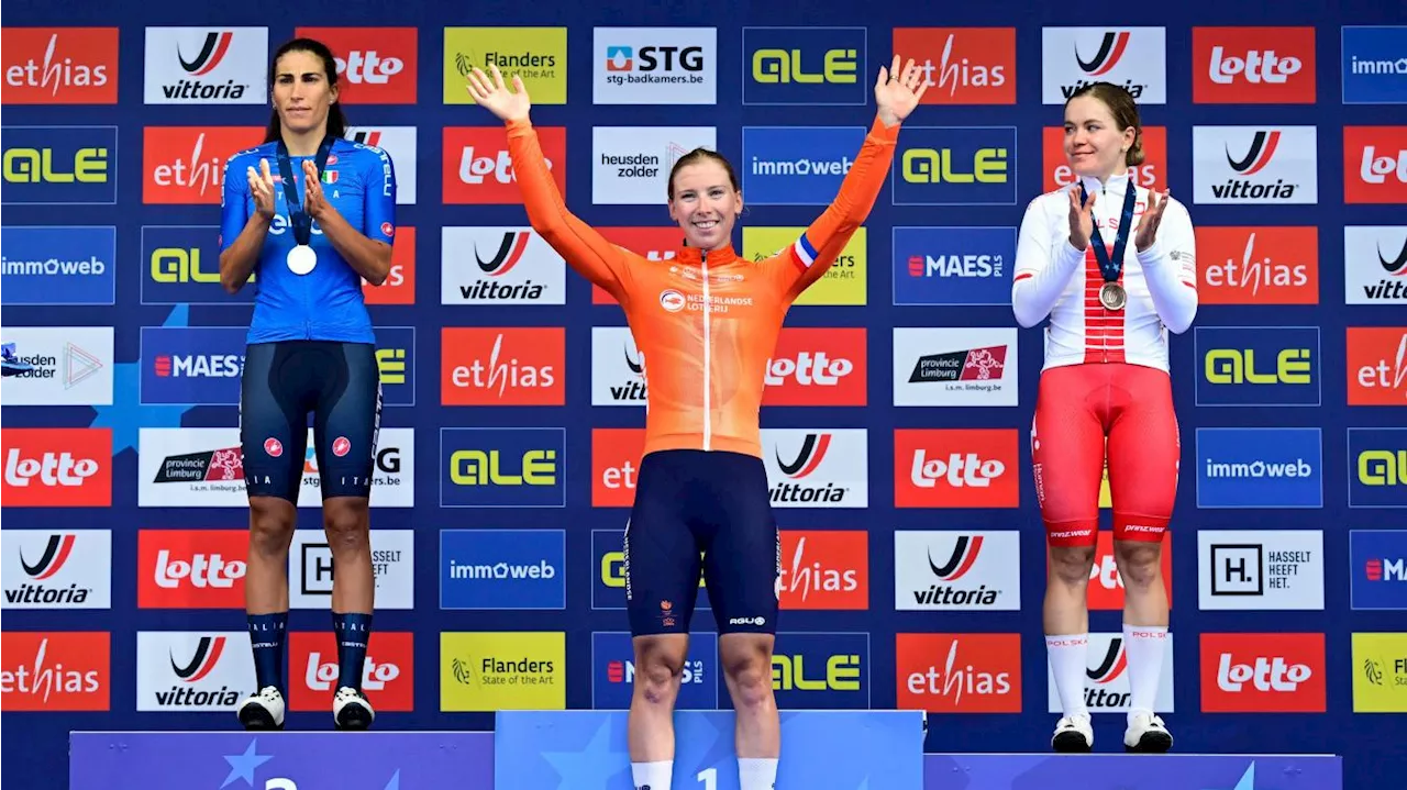 Championnats d’Europe de cyclisme : le doublé pour Lorena Wiebes, Copponi 4e