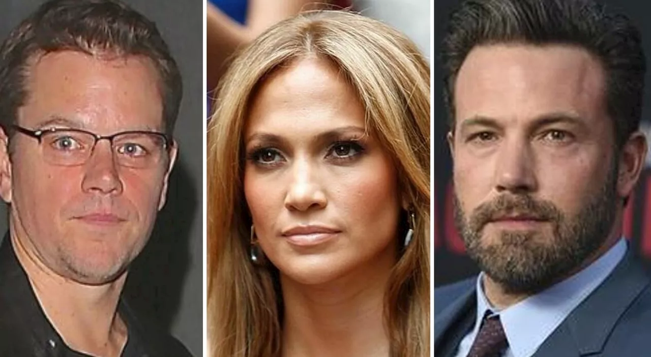 Jennifer Lopez mano nella mano con Matt Damon: la reazione dell'ex marito Ben Affleck