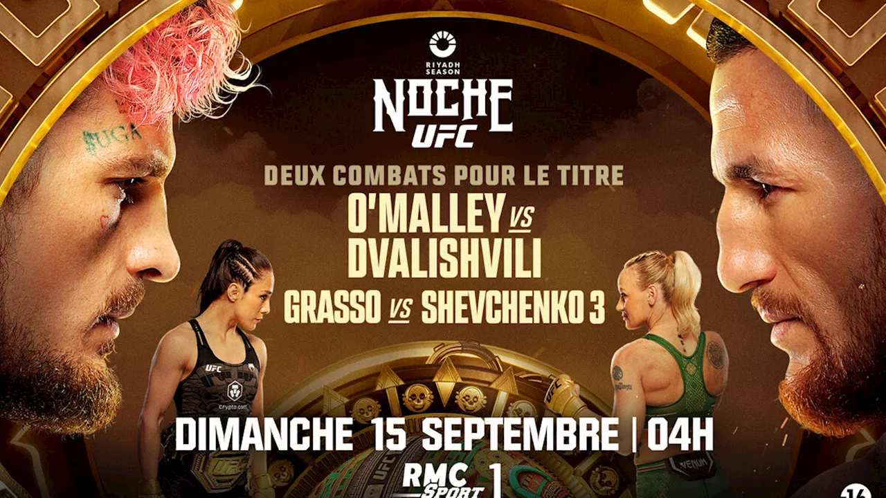 UFC 306 : à quelle heure et sur quelle chaîne suivre les combats en direct ?